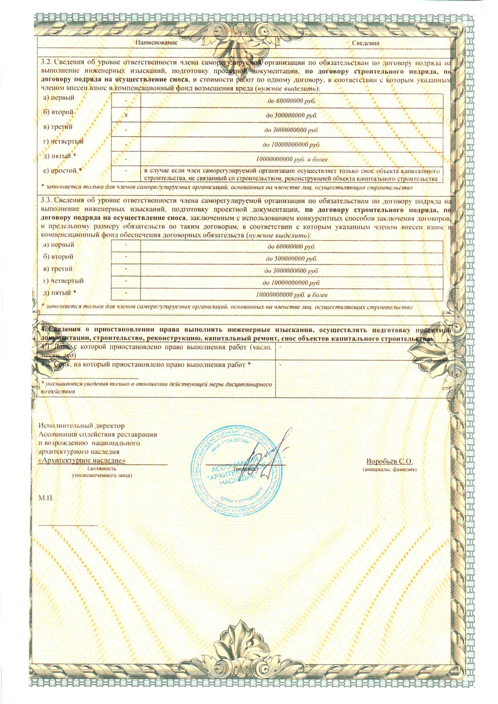 выписка из реестра членов сро стр.2